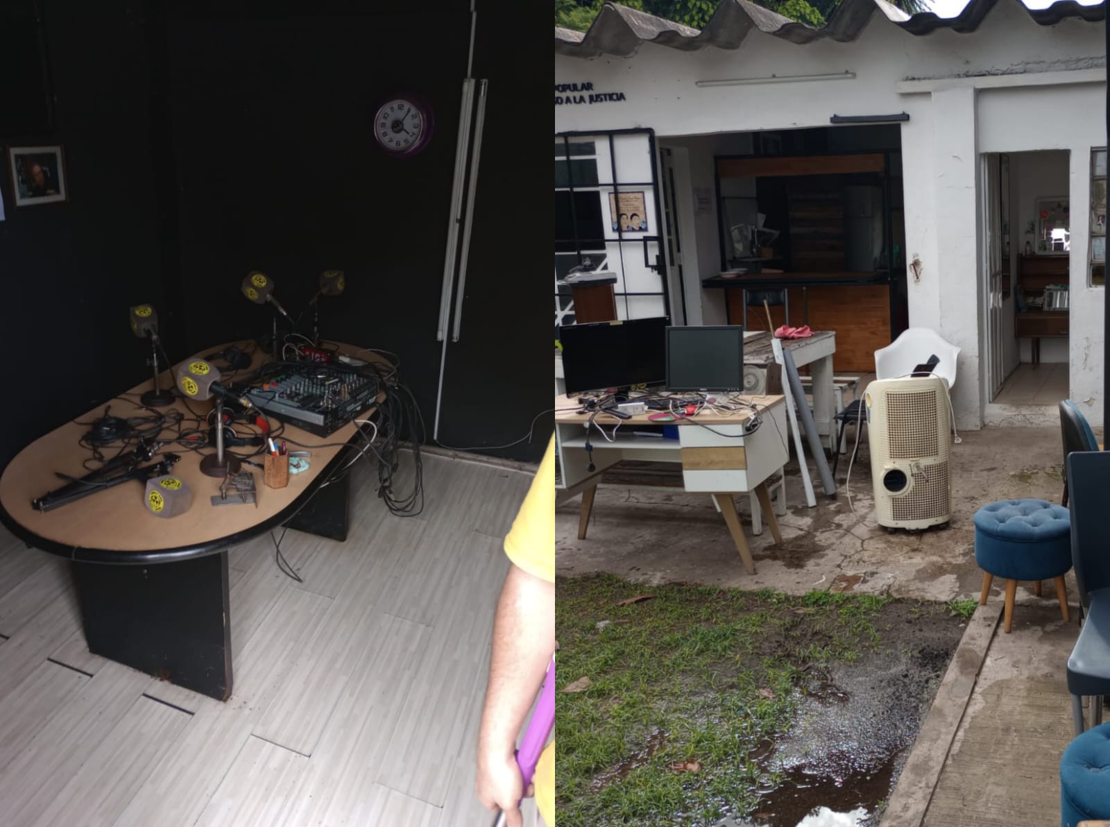 Inundación en Radio Atómika: solidaridad para reconstruir la radio comunitaria de San Martín